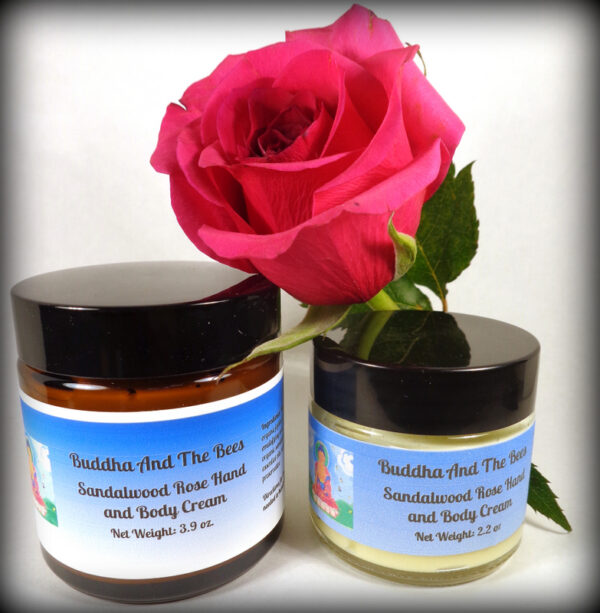 Buddha And The Bees Personal Care Sandalwood Rose Hand and Body Cream