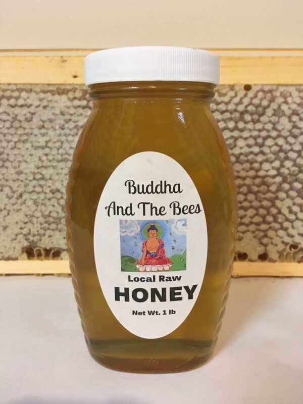 Buddha And The Bees Honey 1 lb Jar