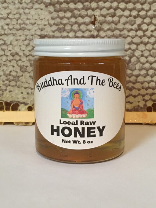 Buddha And The Bees Honey 8oz Jar