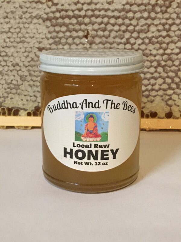 Buddha And The Bees Honey 12oz jar