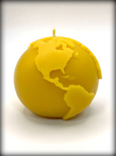 Buddha And The Bees Pure Beeswax Earth Candle